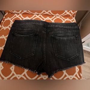 Express Black Shortie Jean Shorts Size 10
